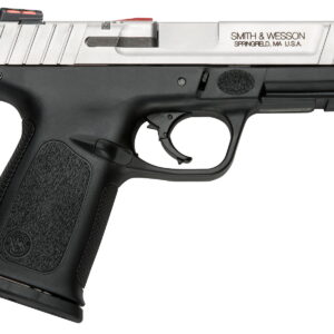 Smith & Wesson 11907 SD VE 9mm Luger Caliber with 4" Barrel, 10+1 Capacity, Matte Black Finish Picatinny Rail Frame, Serrated Stainless Steel Slide, Textured Polymer Grip & HiViz Sights