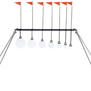 Birchwood Casey CFKYL38 Centerfire KYL 3/8" Black Steel Standing