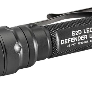 SureFire E2DLUA E2D Defender Ultra Black Anodized 5/1,000 Lumens White LED