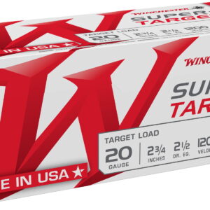 Winchester Ammo TRGT207VP Super-Target 20 Gauge 2.75" 7/8 oz 7.5 Shot 25 Per Box/10 Case