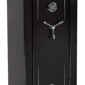 Sports Afield SECSA5924P Preserve SA5924P Electronic Keypad/Key Entry Black Textured Steel Holds 24 + 4 59" H x 24" W x 20" D Fireproof- Yes