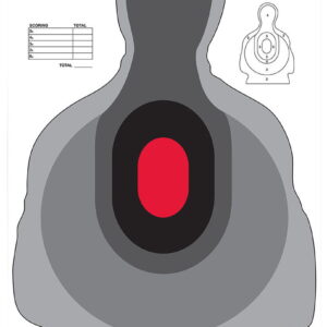 Birchwood Casey 35727 Dirty Bird Silhouette Tagboard Target 12" x 18" 8 Per Pkg