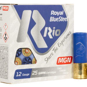 Rio Ammunition RBSM402 Royal BlueSteel Magnum 12 Gauge 3" 1 3/8 oz 2 Shot 25 Per Box/10 Case