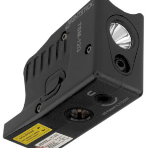 Nightstick TSM12G Light with Green Laser for Glock 26/26/33 Black 150 Lumens White LED