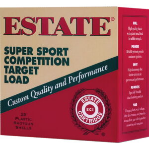Estate Cartridge SS12XH110075WM Super Sport Target 12Gauge 2.75" 1oz 7.5Shot *200 Box Case Only