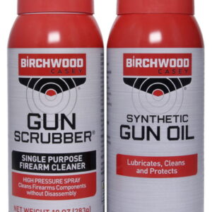 Birchwood Casey 33302 Gun Scrubber & Synthetic Gun Oil Combo Pack 10 oz. Aerosol Can 2 Pack