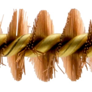 Pro-Shot 38BC Chamber Brush .38 Cal Pistol #8-32 Thread Bronze Bristles Brass Core