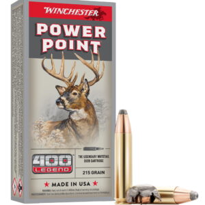 Winchester Ammo X4001 Power-Point 400 Legend 215 gr 20 Per Box/10 Case