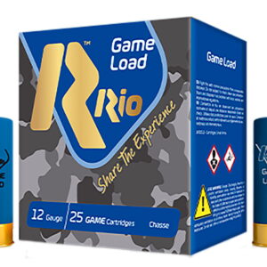 Rio Ammunition TG368 Game Load 12 Gauge 2.75" 1 1/4 oz 8 Shot 25 Per Box/10 Case