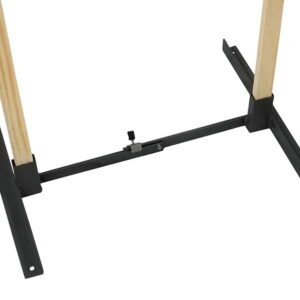 Birchwood Casey 49018 Target Stand Adjustable Black Metal 13"-25" Standing