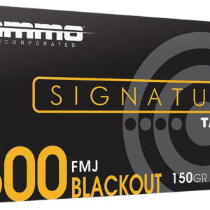 Ammo Inc 300B150FMJA20 Signature 300Blackout 150gr Full Metal Jacket 20 Per Box/25 Case