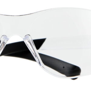 Pyramex PYS2510SDP Zteck Combo Adult Clear Lens Polycarbonate Clear Frame