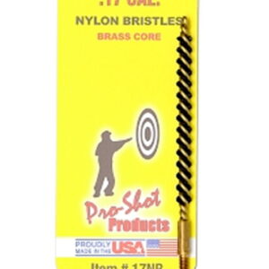 Pro-Shot 7NR Bore Brush 7mm Rifle #8-32 Thread Nylon Bristles Brass Core