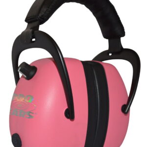 Pro Ears PEG2RMP Gold II 30 Electronic Muff 30 dB Over the Head Pink/Black Adult 1 Pair