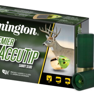 Remington Ammunition 20731 Premier AccuTip 12 Gauge 3" Sabot Slug Shot 5 Per Box/20 Cs