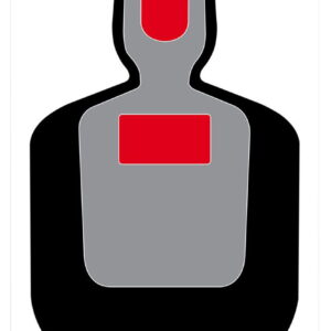 Birchwood Casey 35717 Dirty Bird Silhouette Tagboard Hanging Pistol 12" x 18" Multi-Color 8 Per Pkg