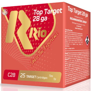 Rio Ammunition RC2875 Top Target 28 Gauge 2.75" 3/4 oz 7.5 Shot 25 Per Box/10 Case