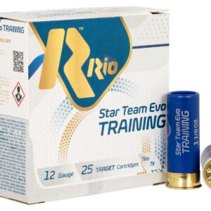 Rio Ammunition STT328 Star Team EVO 12 Gauge 2.75" 1 1/8 oz 8 Shot 25 Per Box/10 Case