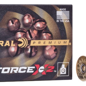 Federal PD12FX200 Premium Force X2 12Gauge 2.75" 9Pellets 00BuckShot 10 Per Box/25 Case
