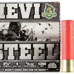 HEVI-Shot HS62804 HEVI-Steel 28 Gauge 2.75" 5/8 oz 4 Shot 25 Per Box/10 Case