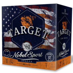Nobel/eurosports Llc ANSLR19 Target Low Recoil 12Gauge 2.75" 1oz 9Shot 25 Per Box/10Case