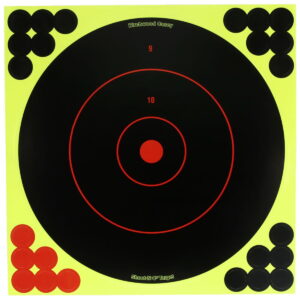 Birchwood Casey TDSNC1225PK Target Dispenser Adhesive Paper 12" Bullseye Includes Pasters 25 Per Pack