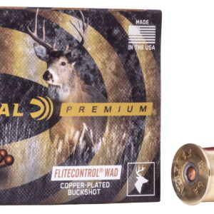 Federal PFC15700 Premium Vital-Shok 12Gauge 3" 12Pellets 00BuckShot 5 Per Box/50 Case