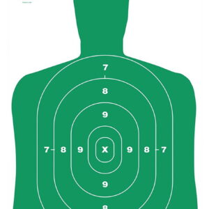 Birchwood Casey 37010 EZE-Scorer BC-27 Silhouette Paper Target 12" x 18" 100 Per Pkg