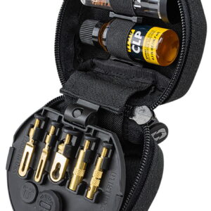 Otis FG753G 3-Gun Competition Cleaning Kit Multi-Caliber 12 Gauge Firearm Type Universal Bronze Bristle