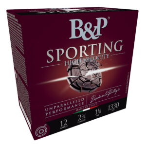 B&P 12B8SH75 Sporting Clay 12Gauge 2.75" 1 1/8oz 7.5Shot 25 Per Box/10 Case