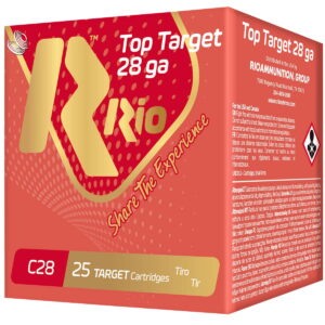 Rio Ammunition RC288 Top Target 28 Gauge 2.75", 3/4 oz 8 Shot, 25 Per Box/10 Cs