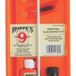 Hoppe's PCO22B Pistol Cleaning Kit 22 Cal Pistol (Clam Pack)