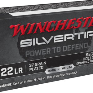 Winchester Ammo W22LRST Silvertip 22 LR 37 gr Silvertip Hollow Point 50 Per Box/40 Case