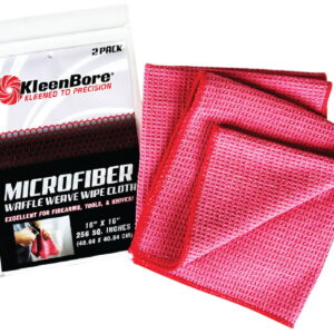 KleenBore MCR Microfiber Waffle Weave 16" x 16" 2 Pack