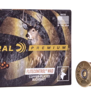 Federal PFC15400 Premium Vital-Shok 12Gauge 2.75" 9Pellets 00BuckShot 5 Per Box/50 Case