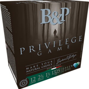 B&p Ammunition 12B15PG6 Privilege Game 12Gauge 2.75" 1 1/5oz 6Shot 25 Per Box/10 Case