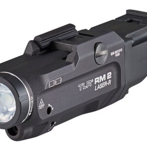 Streamlight 69448 TLR RM 2 Laser Rail Mounted Tactical Lighting System Black 1,000 Lumens White LED/Red Laser