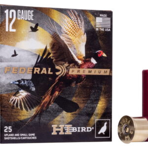 Federal HVF1275 Premium Hi-Bird 12Gauge 2.75" 1 1/8oz 7.5Shot 25 Per Box/10 Case