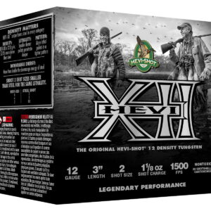 HEVI-Shot HS51302 HEVI-XII 12 Gauge 3" 1 1/8 oz Tungsten 2 Shot 25 Per Box/10 Case