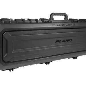 Plano PLA118521 All Weather Double Gun Case Black Polymer Foam Padding