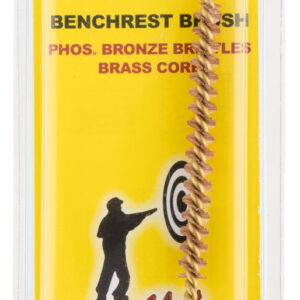 Pro-Shot 20R Bore Brush .20/ .204 Cal Rifle #5-40" Thread Bronze Bristles Brass Core