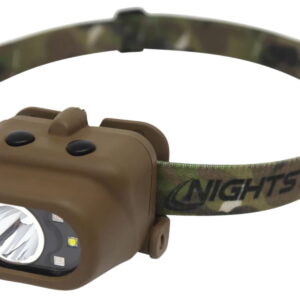 Nightstick NSP4610C NSP-4610C Green/Red/White LED Bulb Flat Dark Earth/Camo 93 Meters Beam Distance