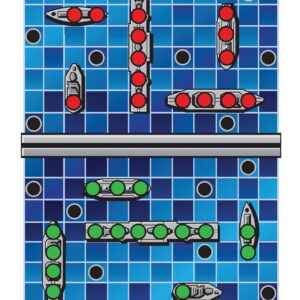 Birchwood Casey 35581 Pregame Battle at Sea Paper Hanging Universal 12" x 18" Blue 100 Per Pkg