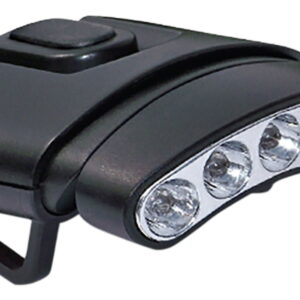 Cyclops CYCHCDTWG Orion Tilt Hat Clip Light 30 Lumens Green/White LED Bulb Black Clip-On