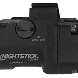 Nightstick TCM365 Subcompact Weapon-Mounted Light for Sig Sauer P365-Series Black Anodized 650 Lumens White LED