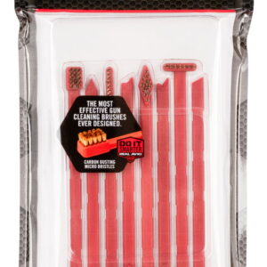 Real Avid AVSB01 Smart Brush Multi-Caliber Universal Firearm Plastic 5.50" Long Bronze/Nylon Bristles 8 Per Pkg