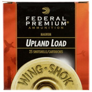 Federal P2585 Premium Wing-Shok Magnum 20Gauge 3" 1 1/4oz 5Shot 25 Per Box/10 Case