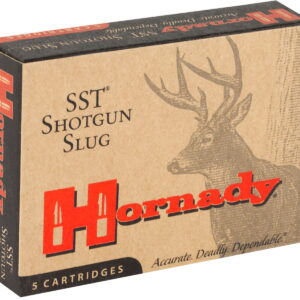 Hornady 86232 SST 20 Gauge 2.75" FTX Slug Shot 5 Per Box/20 Case