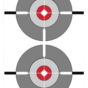 Birchwood Casey 37061 EZE-Scorer Bullseye Paper Target 12" x 18" 100 Per Pack