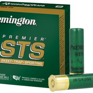 Remington Ammunition 28057 Premier STS 28 Gauge 2.75" 3/4 oz 8 Shot 25 Per Box/10 Cs